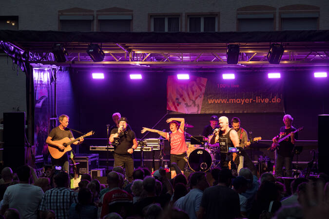 Live Band Maier am Stadtfest 2022